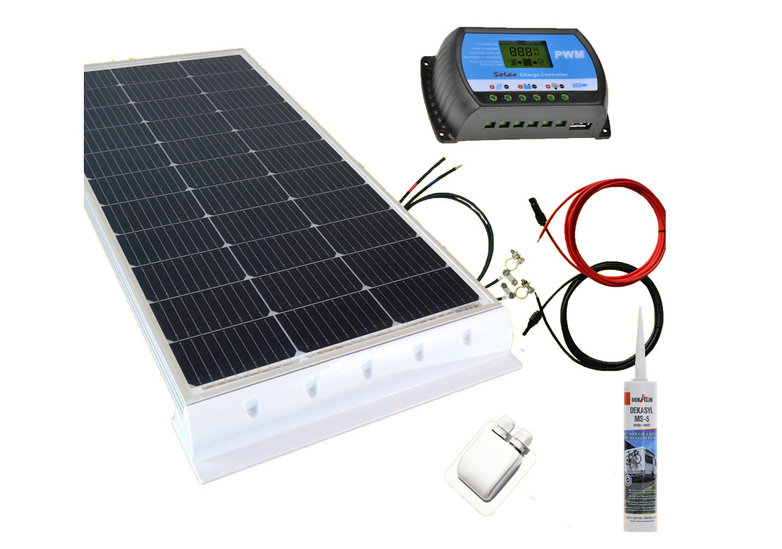 100 Watt Wohnmobil Solaranlage 12 Volt Set online bestellen ☀️