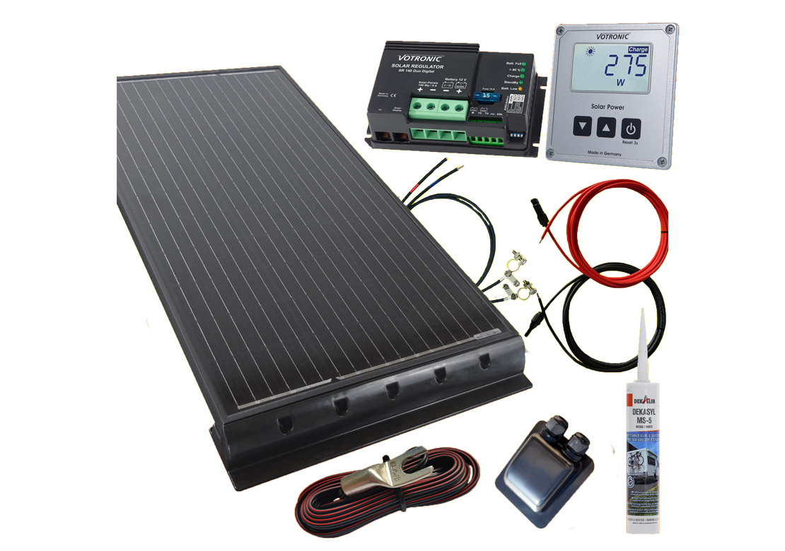 100 Watt Wohnmobil Solaranlage Votronic 12V Set online bestellen ☀️