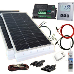 260 Watt Wohnmobil Solaranlage Votronic PWM oder MPPT in weiß