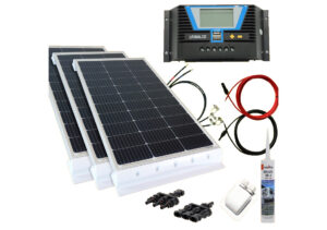 Wohnmobilanlage 390W 12 Volt Set weiß