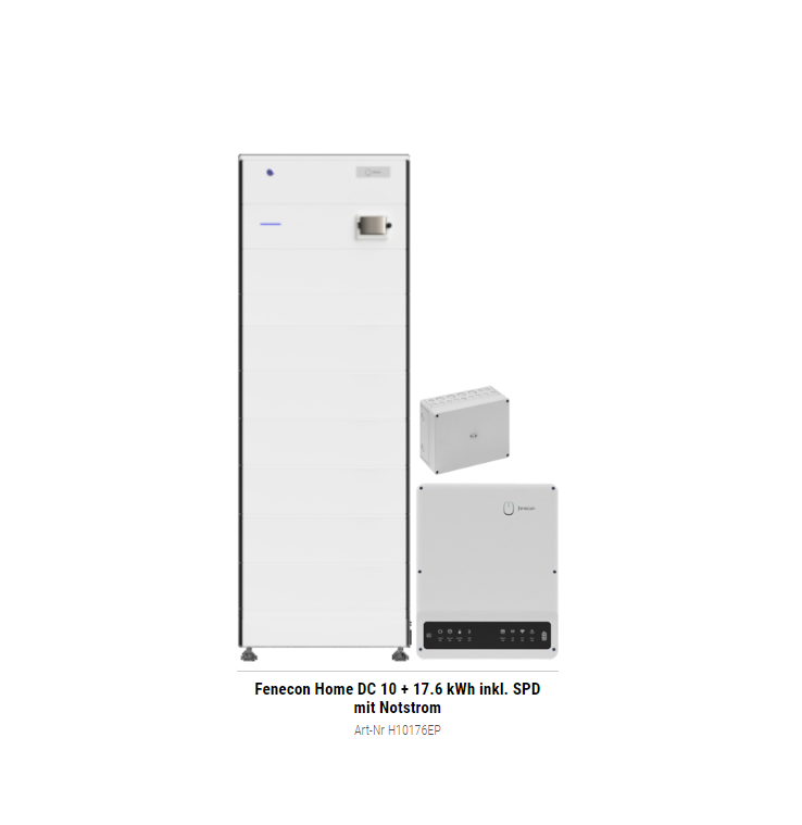 3,5 kWh Lithium-Ionen Batterienachrüstsatz für PV Anlage ☀️