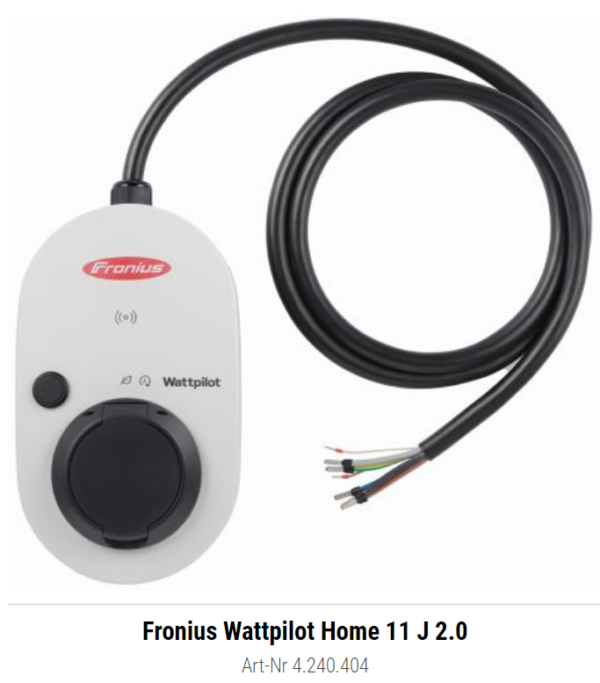 Schne Fronius Wattpilot Home 11 Ebenbildnull