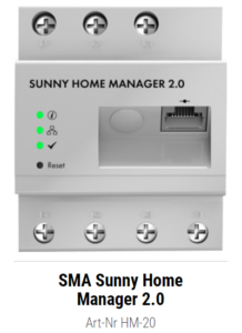 SMA Home Manager 2.0 kompatible Geräte