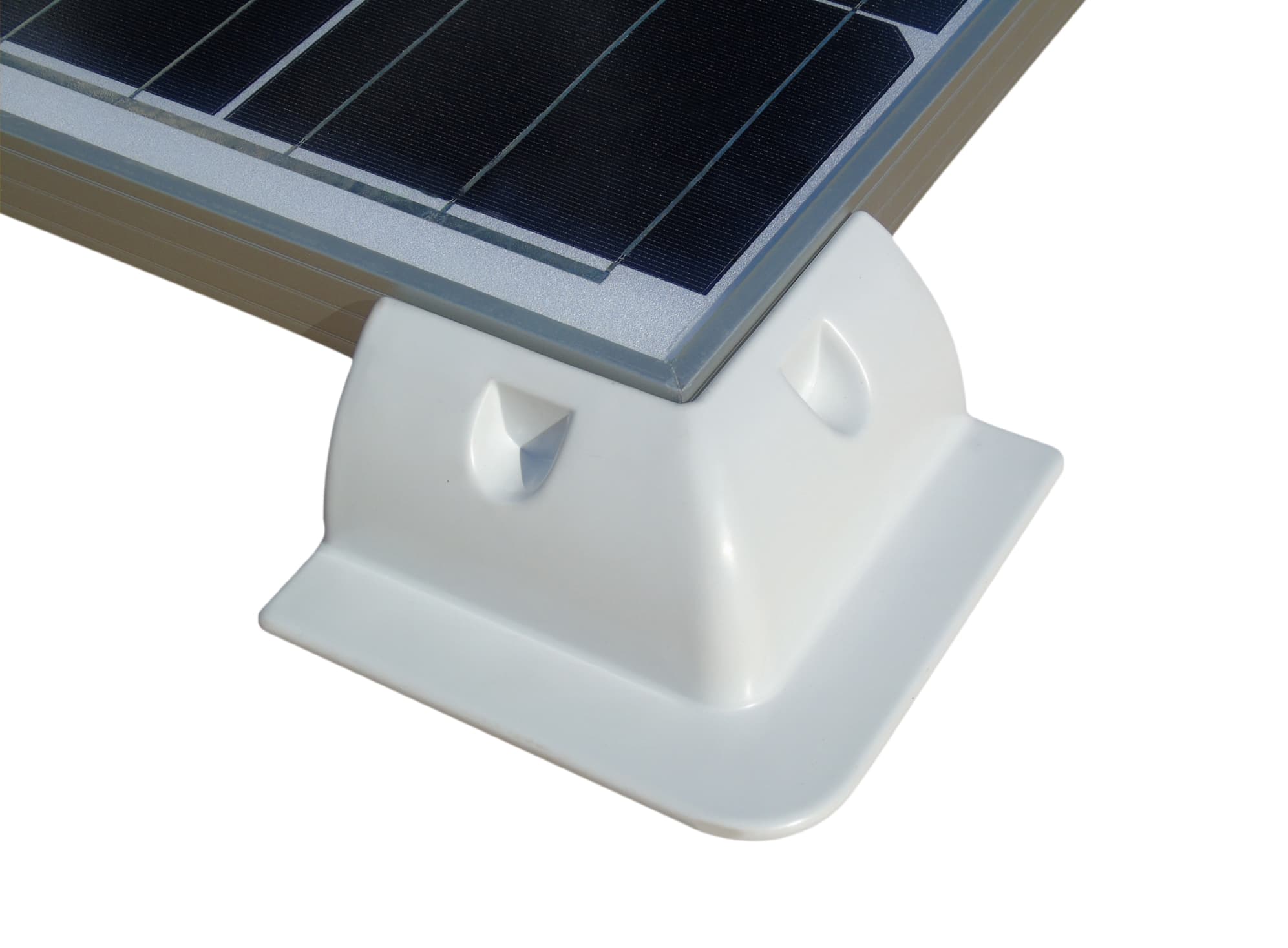 Solarmodul Halterung 4 x Eckprofil Wohnmobil Camping Solarhalterung weiß  online bestellen ☀️