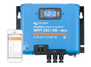 Victron SmartSolar MPPT 250/100 mit Display und MC4 Anschluss