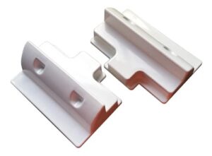 Solar Halterung 18cm Ultra Spoilerprofil Wohnmobile Camping Caravans Weiss