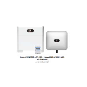 Huawei SUN2000-6KTL-M1 + Huawei LUNA2000-5 kWh mit Notstrom