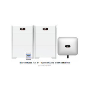 Huawei SUN2000-4KTL-M1 + Huawei LUNA2000-20 kWh mit Notstrom