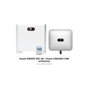 Huawei SUN2000-4KTL-M1 + Huawei LUNA2000-5 kWh mit Notstrom