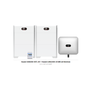 Huawei SUN2000-5KTL-M1 + Huawei LUNA2000-20 kWh mit Notstrom