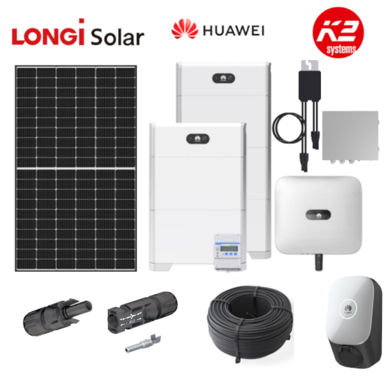 Photovoltaik Komplettanlage 10 Kwp Mit Speicher Huawei