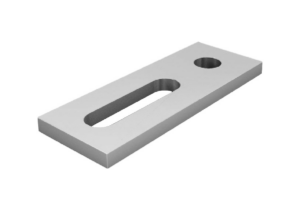 K2 Adapterblech, M10, Alu