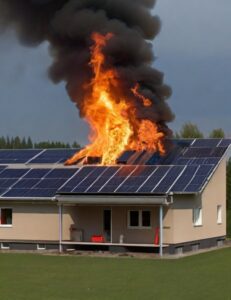 Notabschaltung PV Anlage, Brand, Feuer, Solarmodul Glas Glas oder Glas Folie