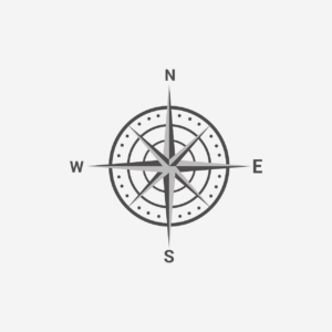 PV Anlage Ausrichtung Titel, Kompass