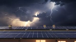 Photovoltaik Blitzschutz Pflicht 2024 Titel, Montageschiene für Photovoltaik