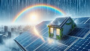 Photovoltaik bei Regen Titel, Wie funktioniert eine Solaranlage mit Speicher