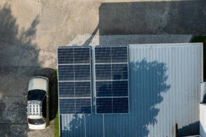 Solar auf Carport Dach
