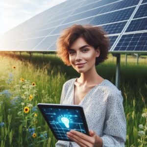 Photovoltaik-Komplettanlage 10 kWp mit Speicher, PV-Freiflächenanlage