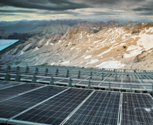 Solarertrag Winter, PV Modul senkrechte Montage
