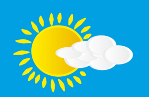 PV-Speicher-Größe berechnen, Sonne, Wolken