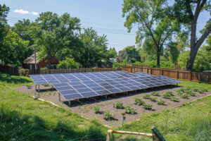 Photovoltaik auf Eternit Dach erlaubt, Freifläche, Garten