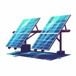 Solar Panel Nachführung zweiachsig