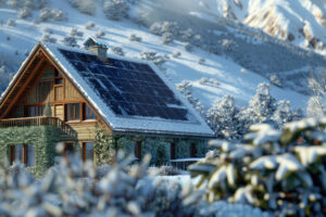 5 kWp in kWh, Winter, Schnee
