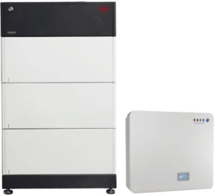 KACO blueplanet hybrid 10.0 TL3 + BYD 7.7 (HVS), BYD Speicher leuchtet weiß