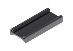 ESDEC ClickFit EVO EPDM Unterlage für Trapezblech-Montageschiene, waagerechte Modulanordnung