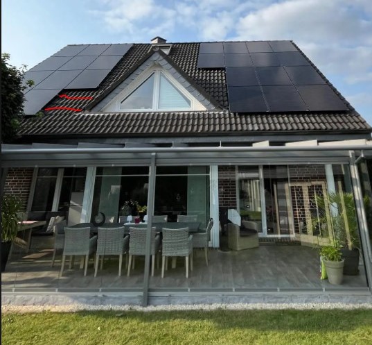 PV-Anlage installiert von der AceFlex GmbH, 10 kWp-PV-Anlage Ertrag Titel