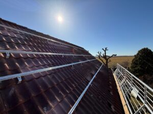 Photovoltaik Module Montage