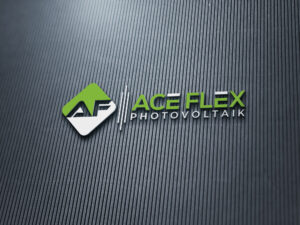 AceFlex Logo schwarz/grau