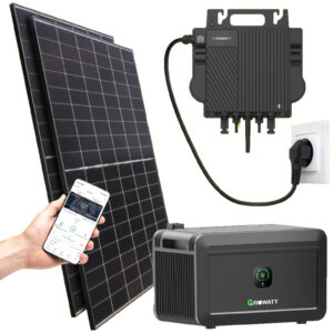 880Watt Balkonkraftwerk mit Speicher Plug and Play