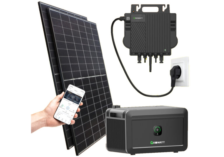 880Watt Balkonkraftwerk mit Speicher Plug and Play