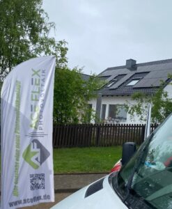 AceFlex Fahne, Anlage in Northeim Hammenstedt, Axitec oder Luxor