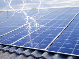 Photovoltaik in Blitzschutz einbinden Titel