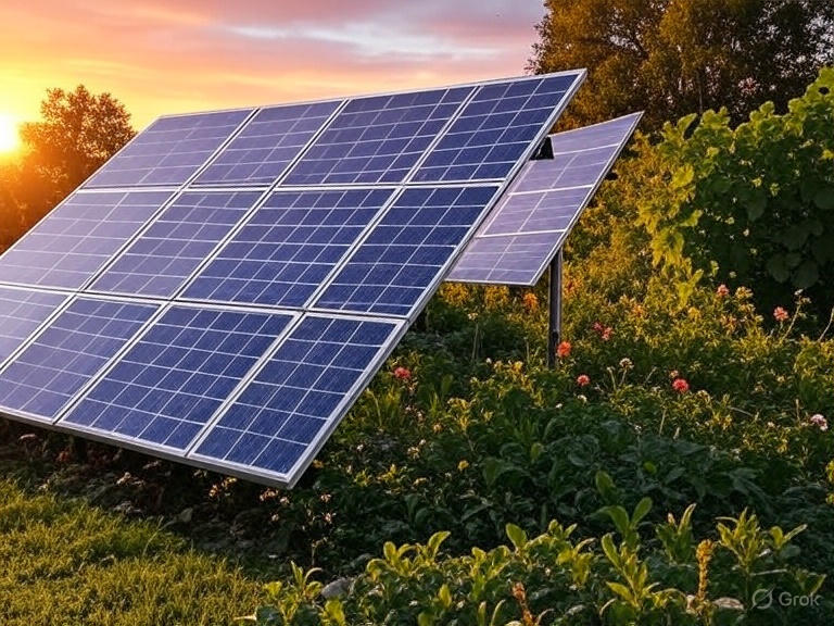 Off-Grid-Solaranlage Titel
