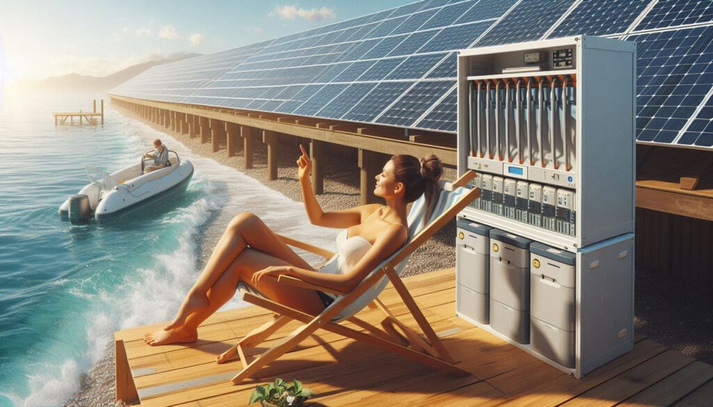Off-Grid PV-Anlage mit Speicher Titel