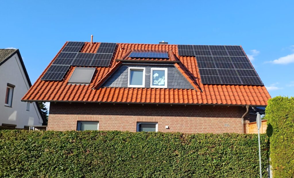 Photovoltaik-Anlage in Wennigsen (Deister), installiert von der AceFlex GmbH