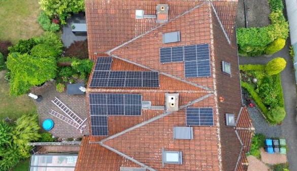 Photovoltaik-Anlage in Salzgitter, installiert von der AceFlex GmbH