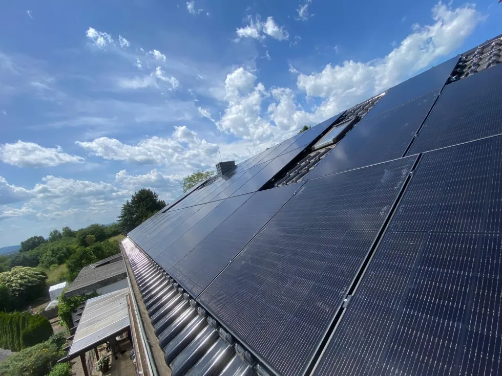 Photovoltaik-Anlage in Neuwied, installiert von der AceFlex GmbH