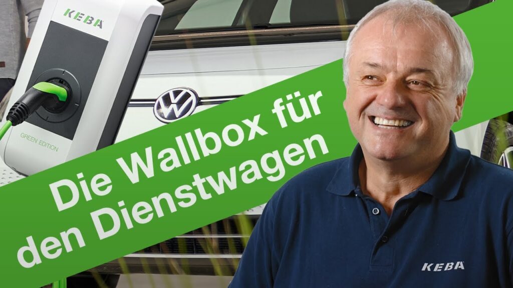 KEBA Dienstwagen-Wallbox Titel
