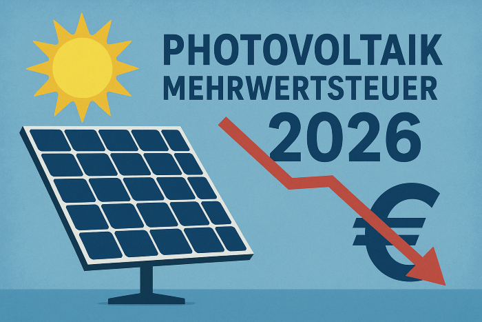 Photovoltaik Mehrwertsteuer 2026 Titel
