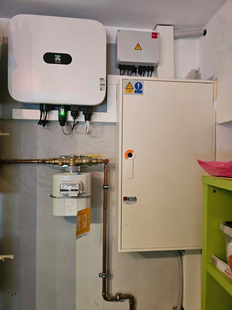 Montierte Technik, installiert von der AceFlex GmbH