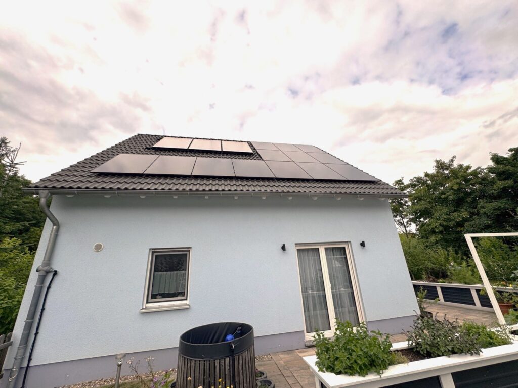 Photovoltaik-Anlage in Chemnitz, installiert von der AceFlex GmbH