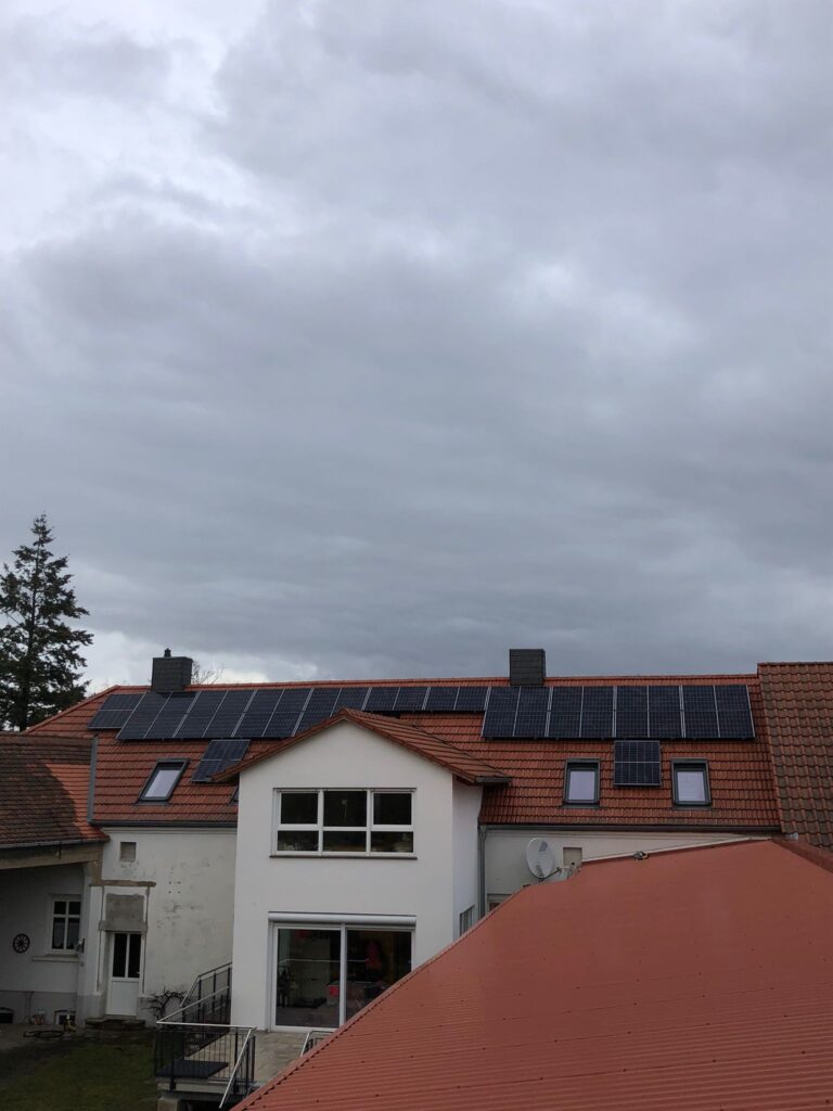 Photovoltaik-Anlage in Arneburg, installiert von der AceFlex GmbH
