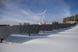 PV-Ertrag Berlin, Schnee