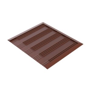 AEROCOMPACT Abdeckblech mittelgroß rot