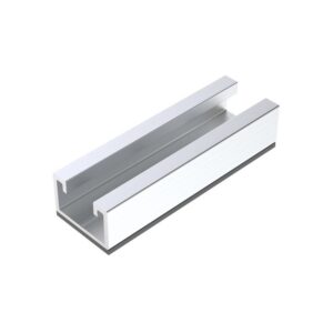 AEROCOMPACT Trapezblech-Kurzschiene 80mm