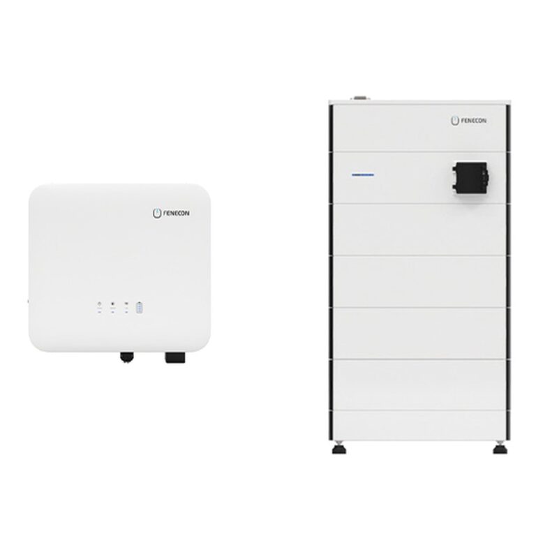 Fenecon Home DC 15 + 11.2 kWh mit Notstrom – Komplettsystem mit Fenecon Home 15 kW Hybridwechselrichter, BMS, FEMS-Box und 4 Batteriemodulen GEN2 (11,2 kWh nutzbar)